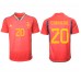 Billige Spania Daniel Carvajal #20 Hjemmetrøye VM 2022 Kortermet